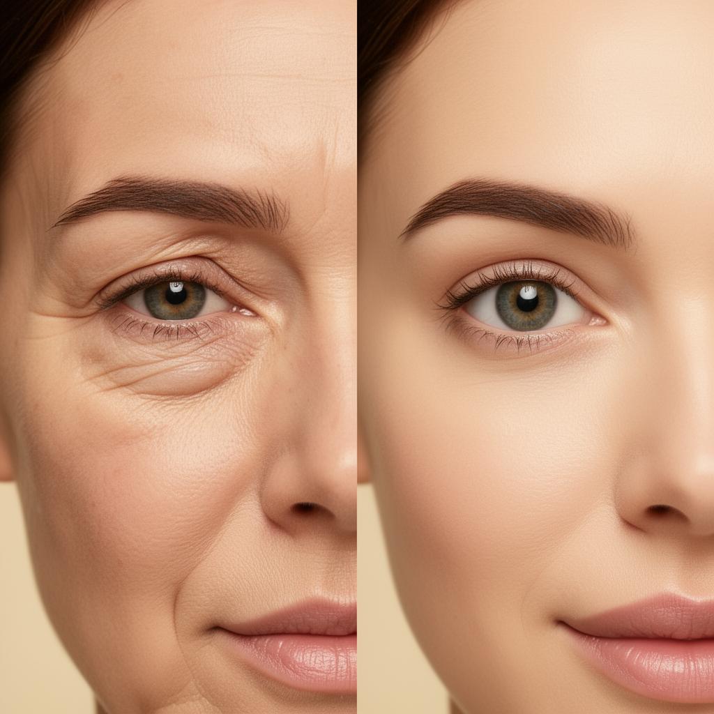 Antes e depois — Blefaroplastia